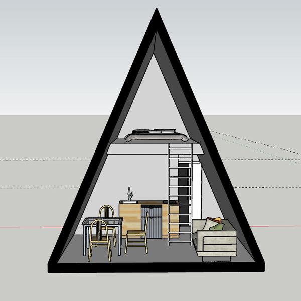 69㎡ Mountain Home with 2 Bedrooms and Scenic Views